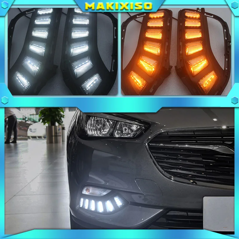 2pcs For Buick Excelle 2018 2019 White yellow blue Front Fog Lamp Day Light LED DRL daytime running light
2pcs For Buick Excelle 2018 2019 White yellow blue Front Fog Lamp Day Light LED DRL daytime running light