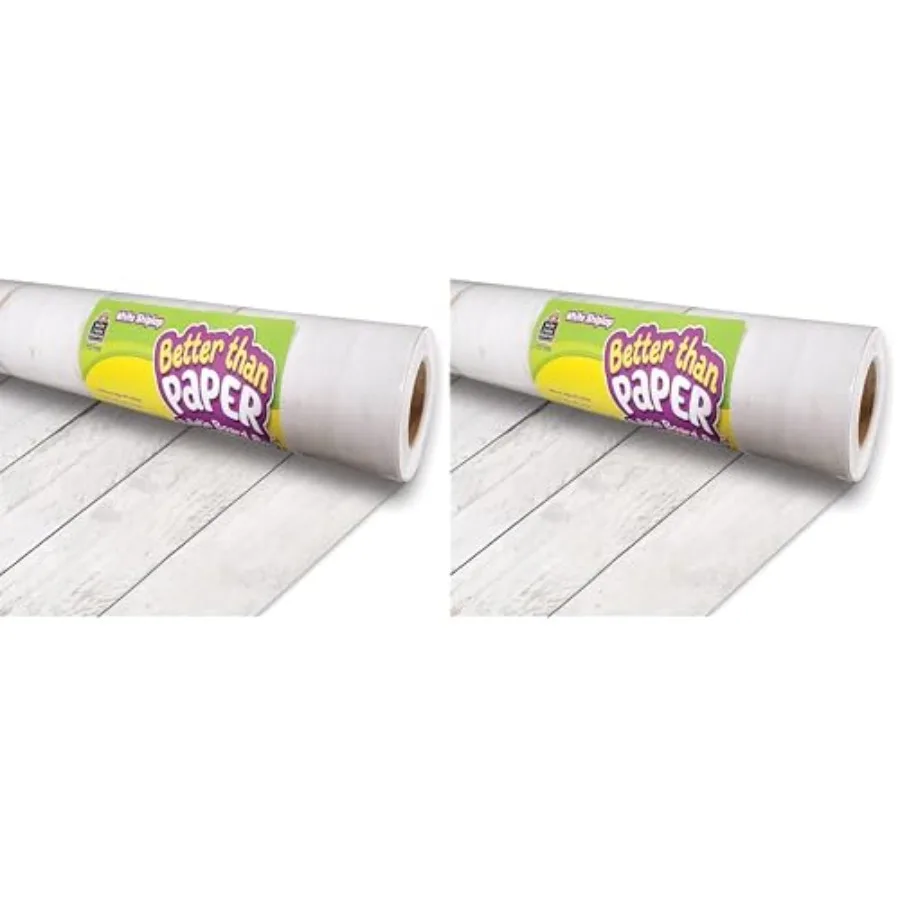 White Shiplap Pinboard Better Than Paper Bulletin Board Roll Pack of 2
White Shiplap Pinboard Better Than Paper Bulletin Board Roll Pack of 2