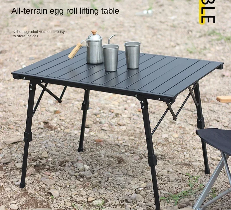 Portable Camping Table Folding Picnic Table Aluminum Folding Camping Table Adjustable Liftable Legs with Bag Outdoor
Portable Camping Table Folding Picnic Table Aluminum Folding Camping Table Adjustable Liftable Legs with Bag Outdoor