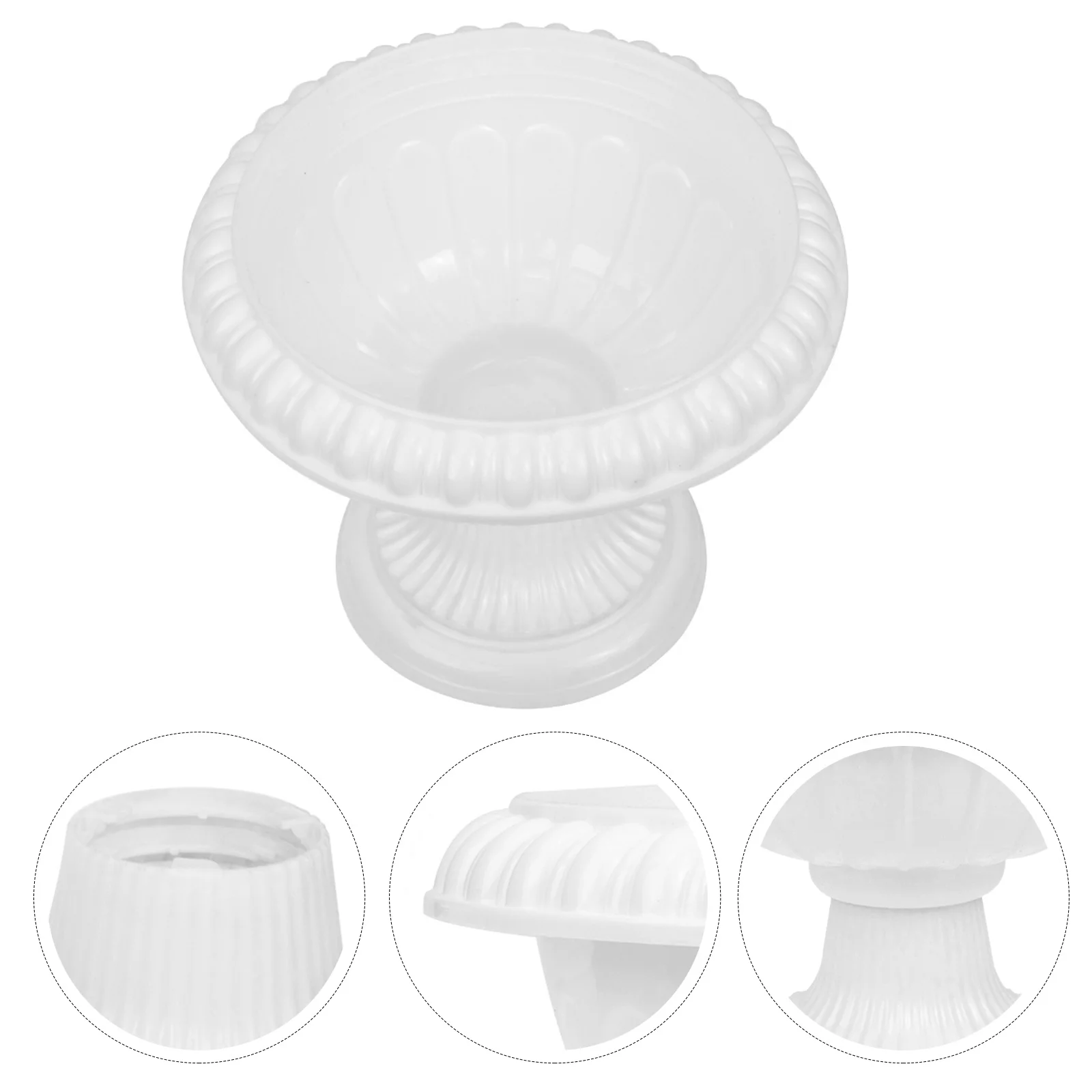 4Pcs Mini Decorative Roman Flower Pots Plastic European Style Planters Wedding Garden Balcony Containers Mini Roman Flower Pot
4Pcs Mini Decorative Roman Flower Pots Plastic European Style Planters Wedding Garden Balcony Containers Mini Roman Flower Pot