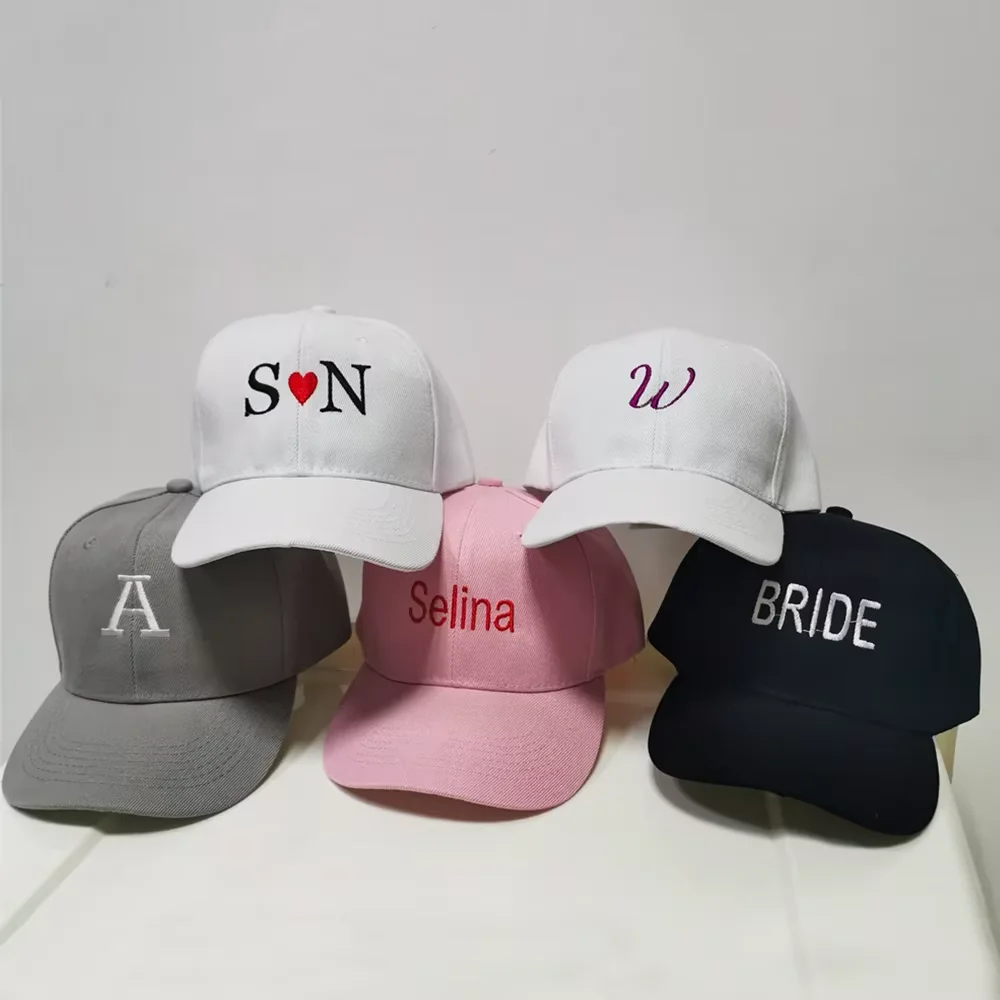 Summer Adult Women's Men's Customized Name Sports Hat Embroidered Your Name Outdoor Baseball Cap Personalized Hip Hot Hats
Summer Adult Women's Men's Customized Name Sports Hat Embroidered Your Name Outdoor Baseball Cap Personalized Hip Hot Hats