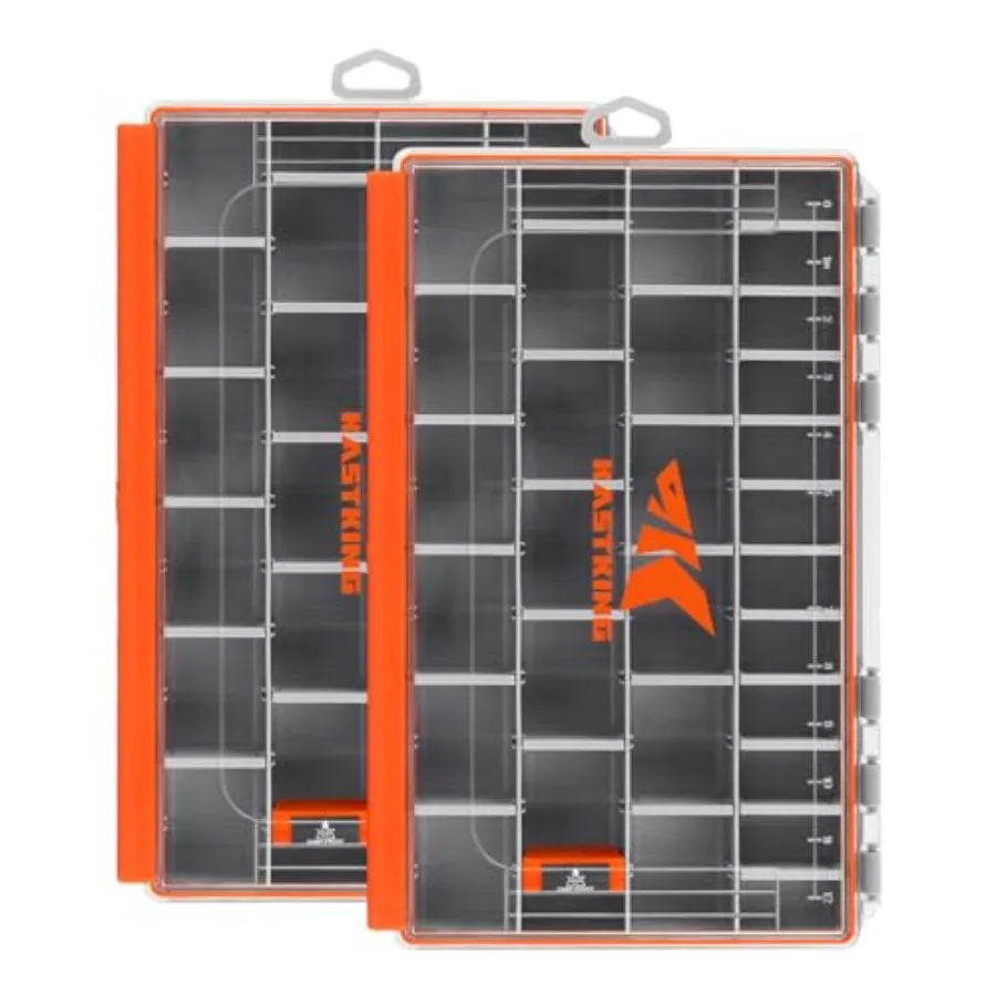 HyperSeal Waterproof Tackle Box, Waterproof 3600 and 3700 Tackle Trays, Fishing Tackle Box Organizer with Removable Dividers, L
HyperSeal Waterproof Tackle Box, Waterproof 3600 and 3700 Tackle Trays, Fishing Tackle Box Organizer with Removable Dividers, L