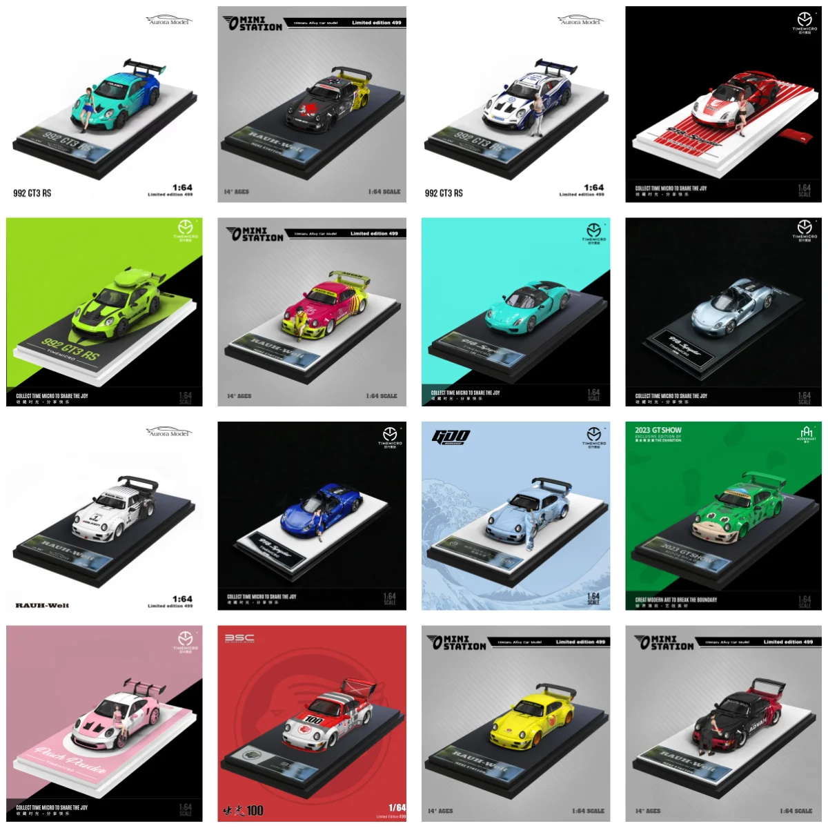 Time Micro&ModernArt1:64 tide play 992 964 Dunhuang Feitian painting simulation alloy car model
Time Micro&ModernArt1:64 tide play 992 964 Dunhuang Feitian painting simulation alloy car model