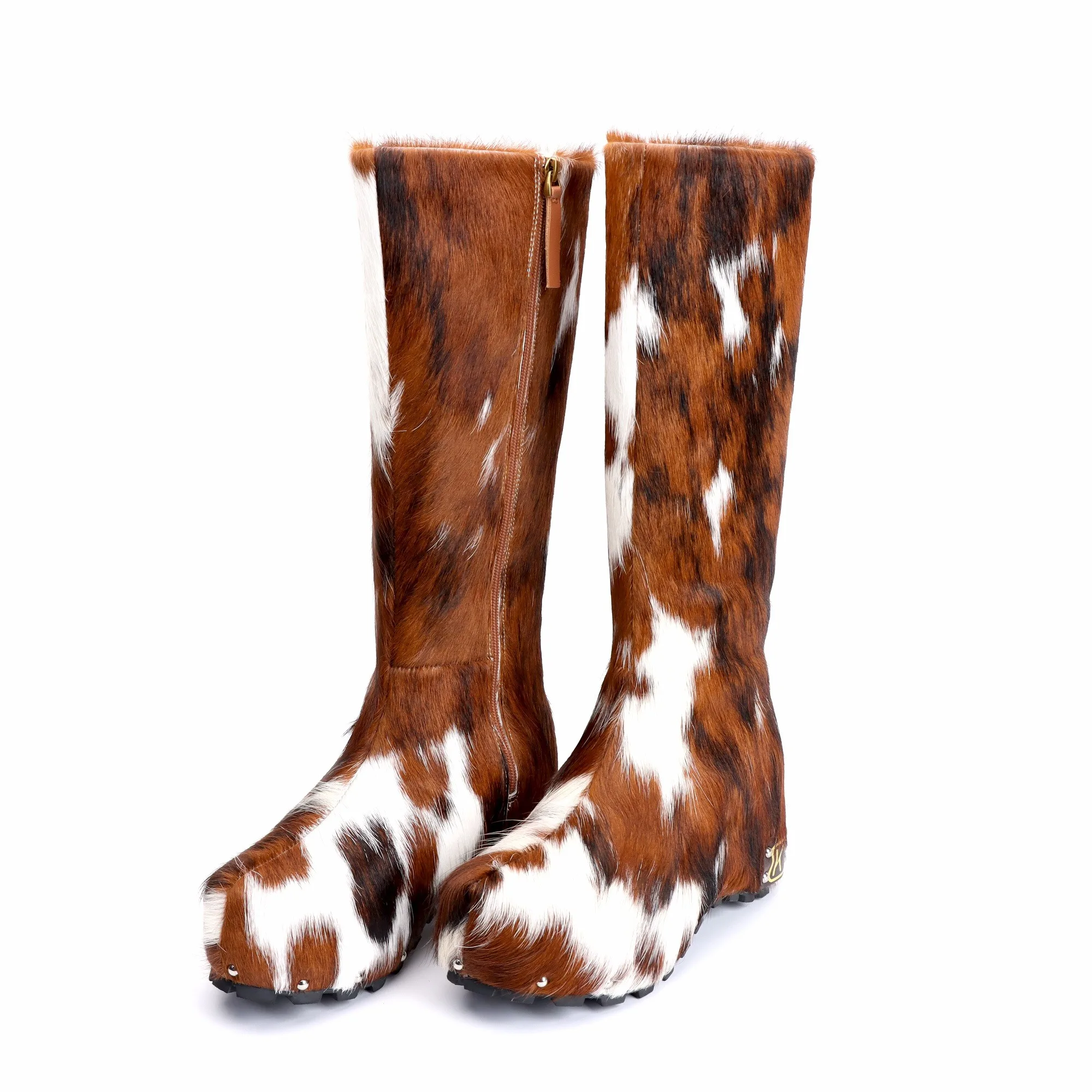 Womens Real calf hair Platform Knee High Boots for woman 2025 Winter Warm With Real Wool Inside
Womens Real calf hair Platform Knee High Boots for woman 2025 Winter Warm With Real Wool Inside