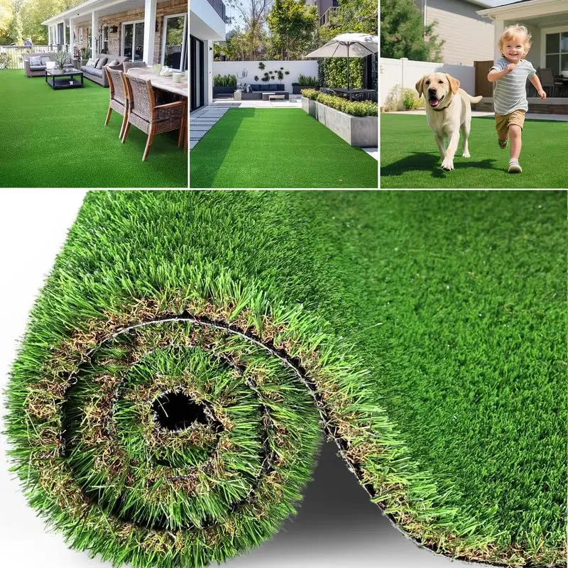 10FTx25FT 0.8in Pile Artificial Grass Roll Dense Synthetic Lawn UV Drainage Outdoor Patio Garden, Custom
10FTx25FT 0.8in Pile Artificial Grass Roll Dense Synthetic Lawn UV Drainage Outdoor Patio Garden, Custom