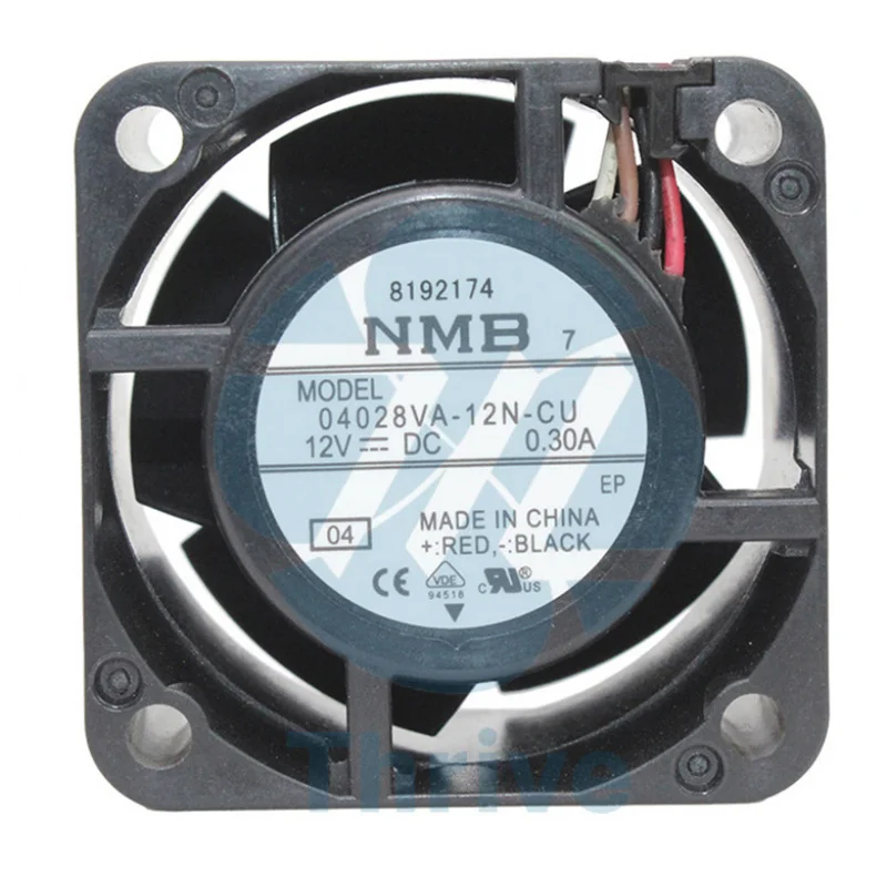 S+ NMB 04028VA-12N-CU 4028 12V 0.30A 4-wire PWM Waterproof Cooling Fan
S+ NMB 04028VA-12N-CU 4028 12V 0.30A 4-wire PWM Waterproof Cooling Fan