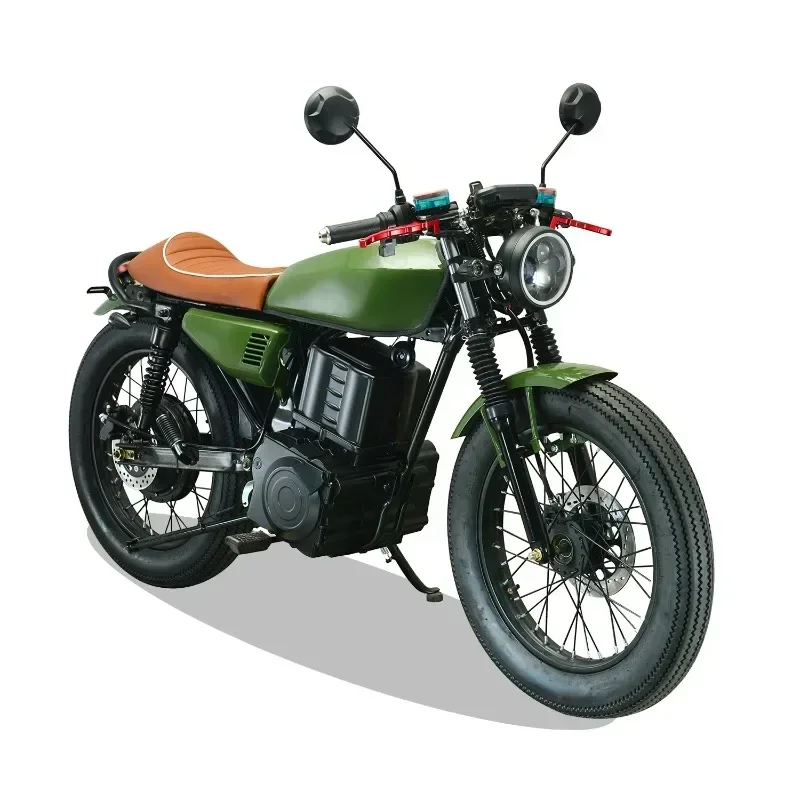 SCBLLuyuan Motorcycle2025 Новейший электрический мотоцикл в винтажном стиле, классический двухколесный скутер 1000 Вт-3000 Вт чрезвычайно конкурентоспособный
SCBLLuyuan Motorcycle2025 Новейший электрический мотоцикл в винтажном стиле, классический двухколесный скутер 1000 Вт-3000 Вт чрезвычайно конкурентоспособный