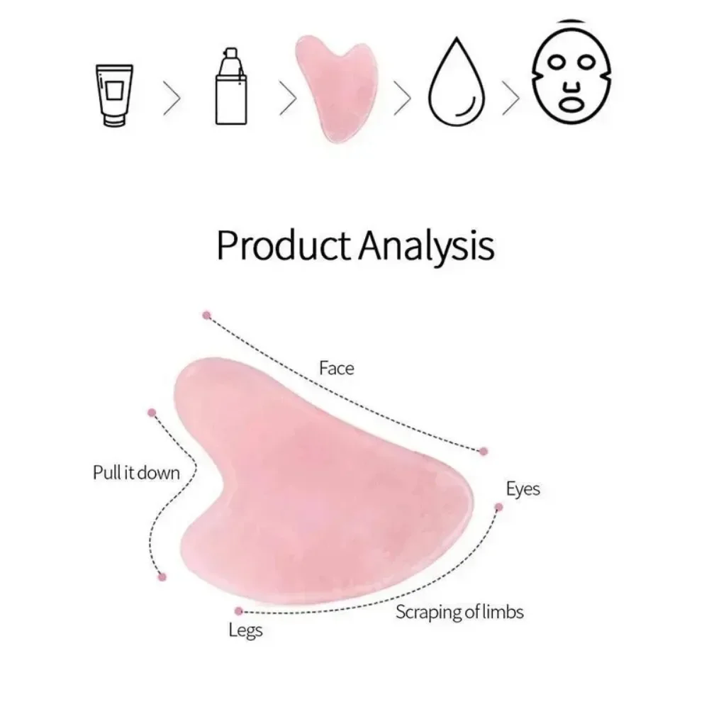 Natural Resin Scraping Board Rose Quartz Scraping Board Face Firming Lift Anti-wrinkle Massage Board Body Beauty Spa Massage New
Natural Resin Scraping Board Rose Quartz Scraping Board Face Firming Lift Anti-wrinkle Massage Board Body Beauty Spa Massage New