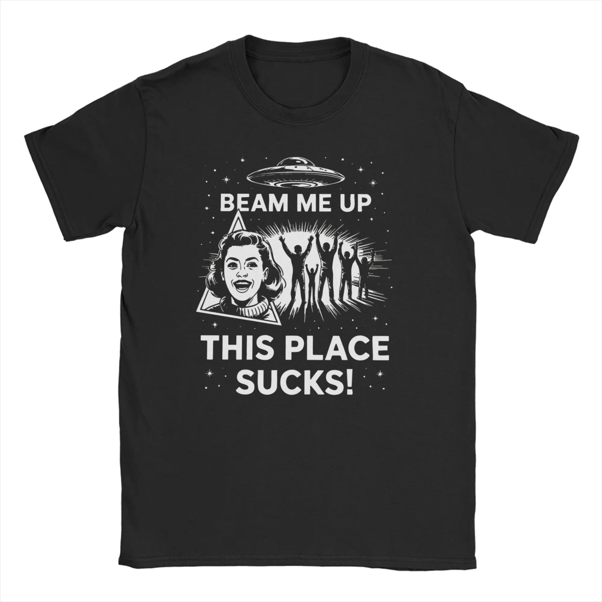 Beach Beam Me Up This Place Sucks Men T Shirt Funny Tees Short Sleeve Round Neck T-Shirt Pure Cotton Plus Size Tops
Beach Beam Me Up This Place Sucks Men T Shirt Funny Tees Short Sleeve Round Neck T-Shirt Pure Cotton Plus Size Tops