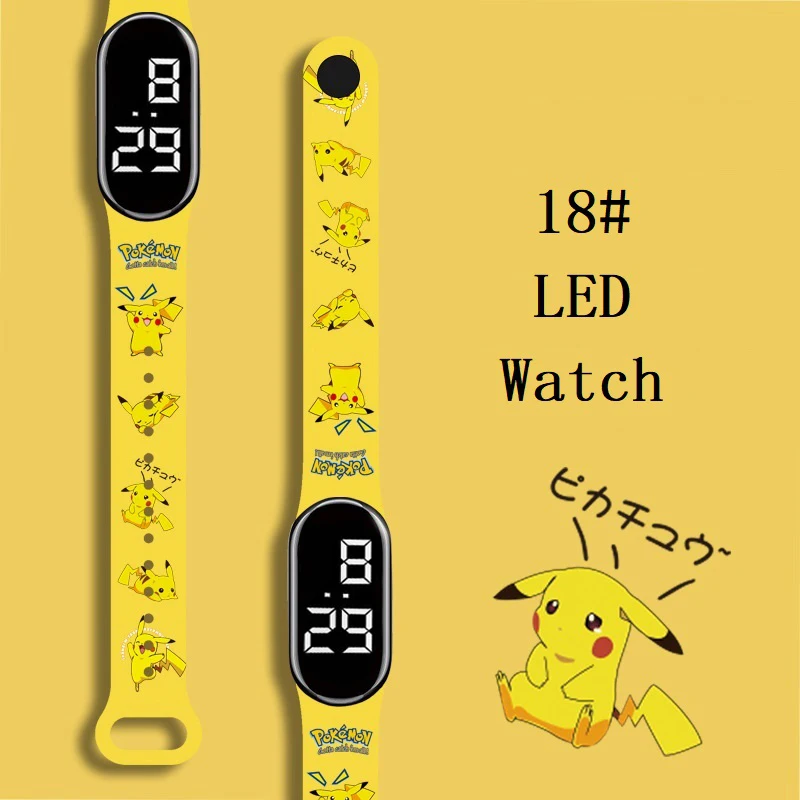 Cartoon Anime Pikachu Children Watches Toys Kawaii Pokemon Sports Electronic Waterprime Character Pikachu Educational Children's
Cartoon Anime Pikachu Children Watches Toys Kawaii Pokemon Sports Electronic Waterprime Character Pikachu Educational Children's