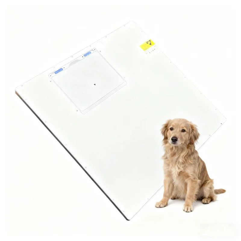 Veterinary Flat Panel X-ray Detector Dog Large Animal Use Wired/Wireless Optional 1717 Inch Cassette Size Portable Reusable
Veterinary Flat Panel X-ray Detector Dog Large Animal Use Wired/Wireless Optional 1717 Inch Cassette Size Portable Reusable