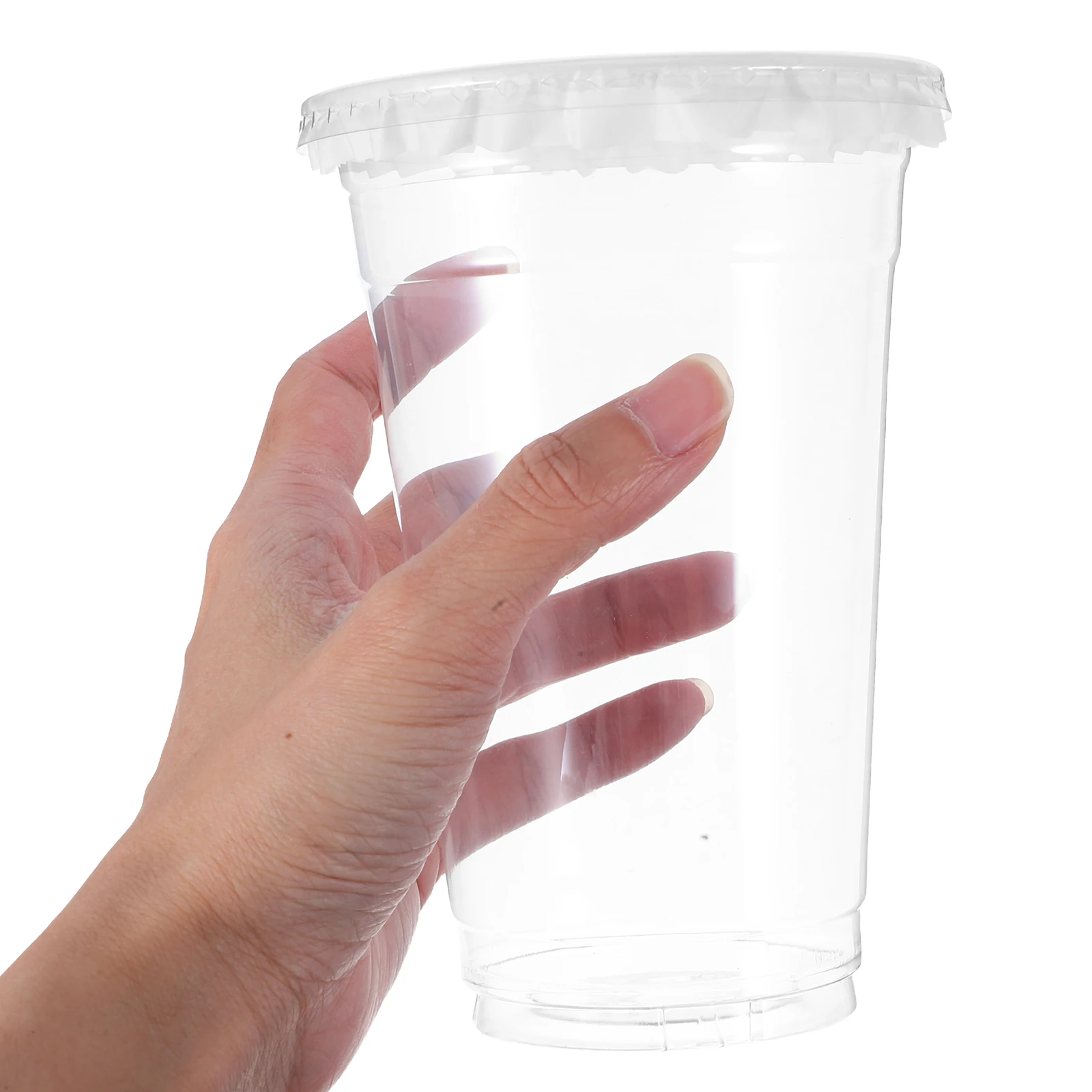 100pcs Disposable Transparent Cups Cold Hot Coffee Milk Tea Lemon Smoothie Lightweight Reusable Takeaway Packaging for Outdoor 
100pcs Disposable Transparent Cups Cold Hot Coffee Milk Tea Lemon Smoothie Lightweight Reusable Takeaway Packaging for Outdoor