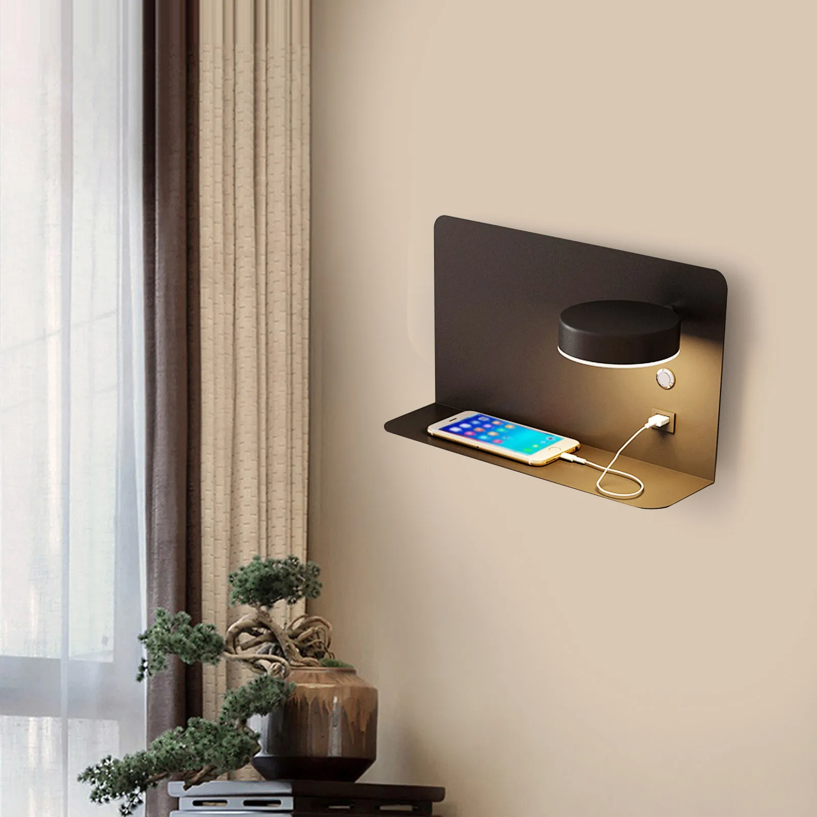 Современный светодиодный черный настенный светильник, бра из железа и акрила, 3 цветовые температуры, гладкий дизайн 12,6x3,54x7,48 дюйма, светильник для внутреннего освещения
Современный светодиодный черный настенный светильник, бра из железа и акрила, 3 цветовые температуры, гладкий дизайн 12,6x3,54x7,48 дюйма, светильник для внутреннего освещения