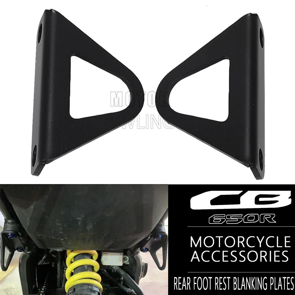 For HONDA CB650R CBR650R CB CBR 650 R 650R 2019 - 2024 2025 2026 Rear Foot Rest Blanking Plates Motorcycle Racing Hook Footrest
For HONDA CB650R CBR650R CB CBR 650 R 650R 2019 - 2024 2025 2026 Rear Foot Rest Blanking Plates Motorcycle Racing Hook Footrest