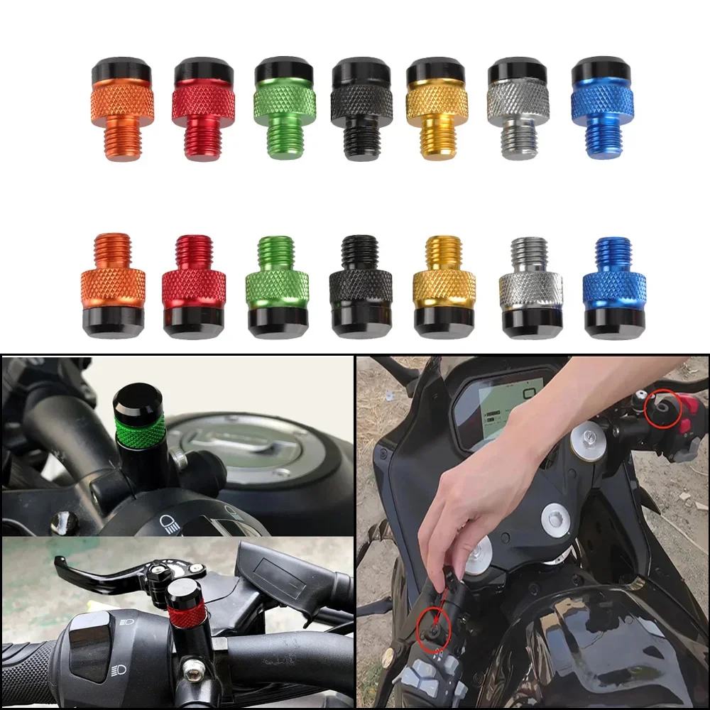 Motorcycle M10*1.25 Mirror Hole Plug Screw for YAMAHA & Z900 Z750 Z1000 Z300 Z400 Z650 Z1000SX Mirrors Bolts Cover Accessories
Motorcycle M10*1.25 Mirror Hole Plug Screw for YAMAHA & Z900 Z750 Z1000 Z300 Z400 Z650 Z1000SX Mirrors Bolts Cover Accessories