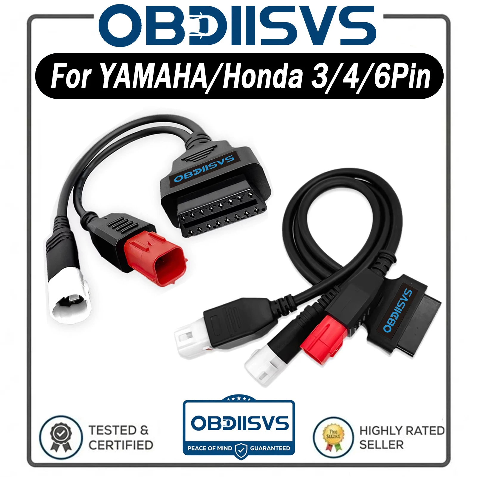 For Yamaha 3Pin 4Pin to OBD2 Adapter Cable For SUZUKI/KTM Motorcycle Diagnostic Connector 6Pin For Honda OBD2 Diagnostic Cable
For Yamaha 3Pin 4Pin to OBD2 Adapter Cable For SUZUKI/KTM Motorcycle Diagnostic Connector 6Pin For Honda OBD2 Diagnostic Cable
