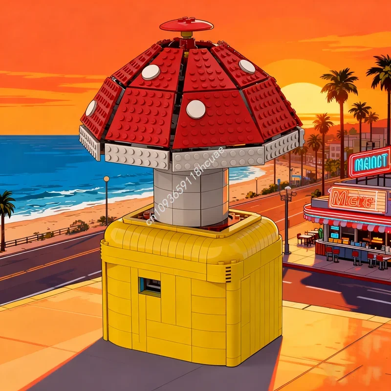 921pcs MOC Shroom Scroller Power Functions Model Building Toys Blocks Festival Gift Architecture Assemble DIY Education
921pcs MOC Shroom Scroller Power Functions Model Building Toys Blocks Festival Gift Architecture Assemble DIY Education