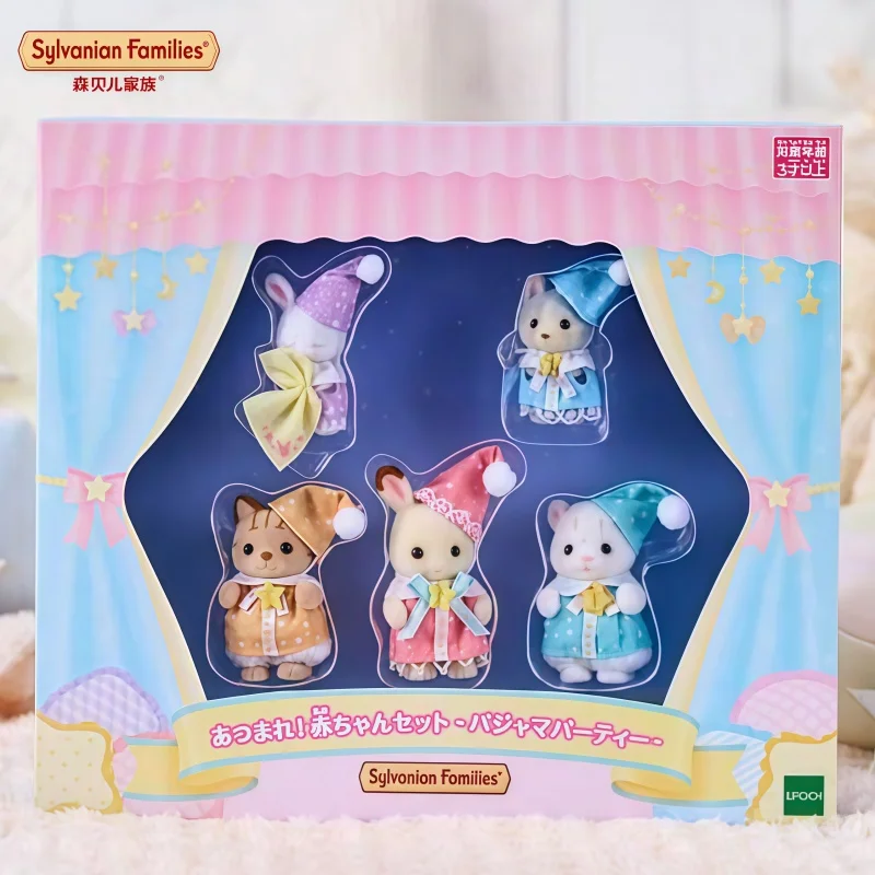 New Sylvanian Families New Genuine Pajama Squad Limit Series Kawaii Doll Desktop Decoration Collectible Toy Gift
New Sylvanian Families New Genuine Pajama Squad Limit Series Kawaii Doll Desktop Decoration Collectible Toy Gift