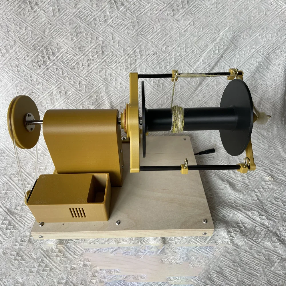 for 12V Household Installation-Free Adjustable Speed Electric Small Spinning Wheel, Wool And Cotton Twisted Ply
for 12V Household Installation-Free Adjustable Speed Electric Small Spinning Wheel, Wool And Cotton Twisted Ply