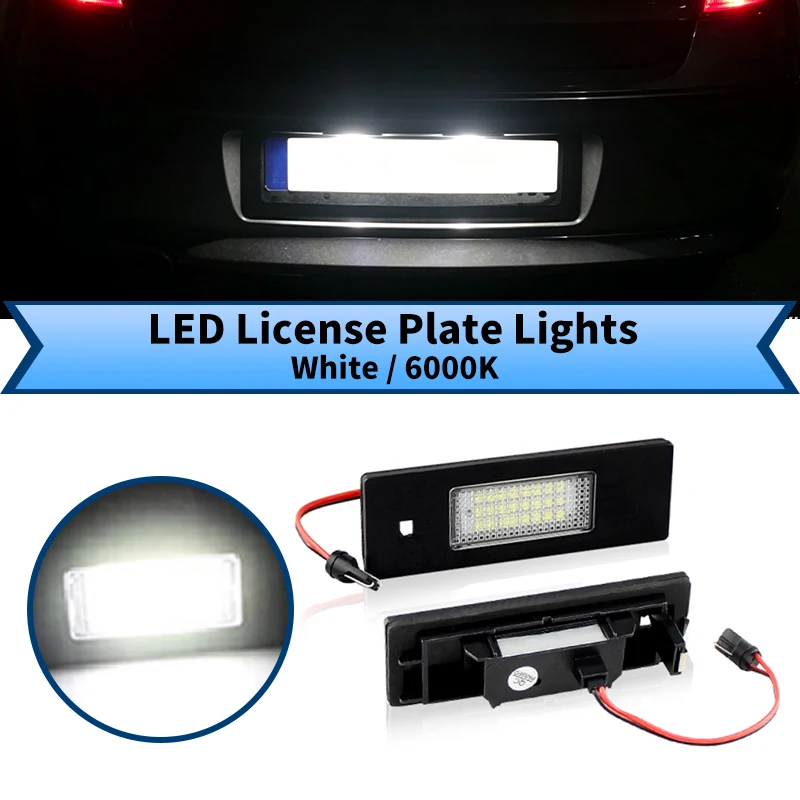 2PCS for BMW License Plate Light E81 E87 F20 E63 E64 F12 F13 F06/Z4 E85 E86 E89 K48 1600GT/K48 K LED Number Lamp Car Accessories
2PCS for BMW License Plate Light E81 E87 F20 E63 E64 F12 F13 F06/Z4 E85 E86 E89 K48 1600GT/K48 K LED Number Lamp Car Accessories