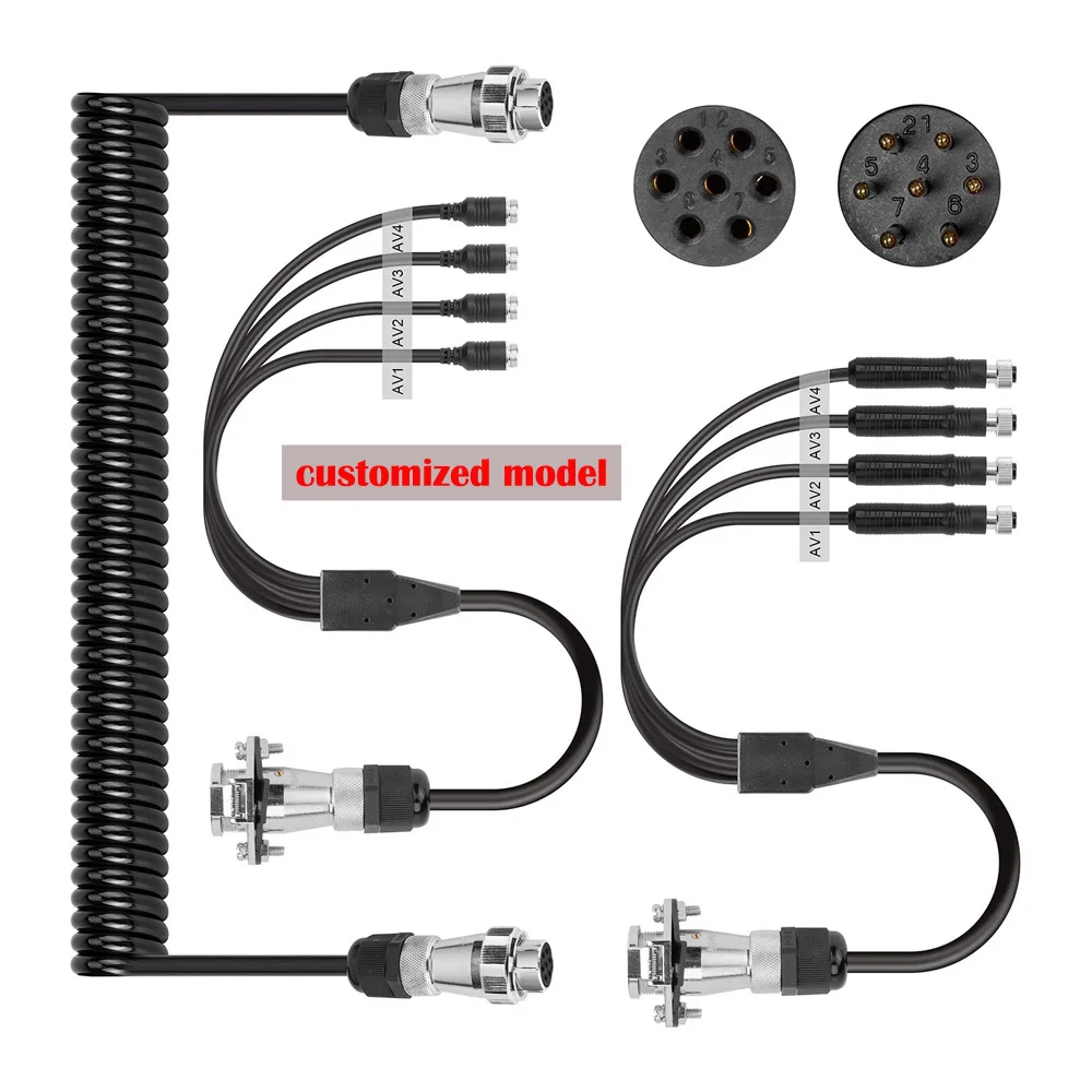 Epark 7-контактный спиральный кабель для прицепа, 4P, авиационная резервная камера, прицеп, соединительные кабели Suzi, удлиненный кабель для прицепа для камеры
Epark 7-контактный спиральный кабель для прицепа, 4P, авиационная резервная камера, прицеп, соединительные кабели Suzi, удлиненный кабель для прицепа для камеры