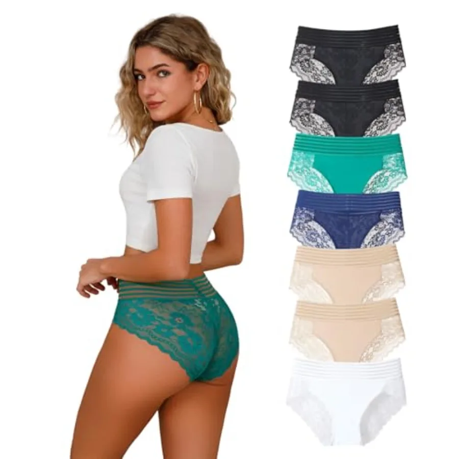 Lace Underwear for Women High Waisted Womens Sexy Underwear Seamless Lace Panties Lacy No Show Sexys Undies
Lace Underwear for Women High Waisted Womens Sexy Underwear Seamless Lace Panties Lacy No Show Sexys Undies