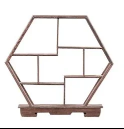 Wenge wood, small bogu shelf, solid wood ornaments, tea set, leaf stand, pot display shelf
Wenge wood, small bogu shelf, solid wood ornaments, tea set, leaf stand, pot display shelf