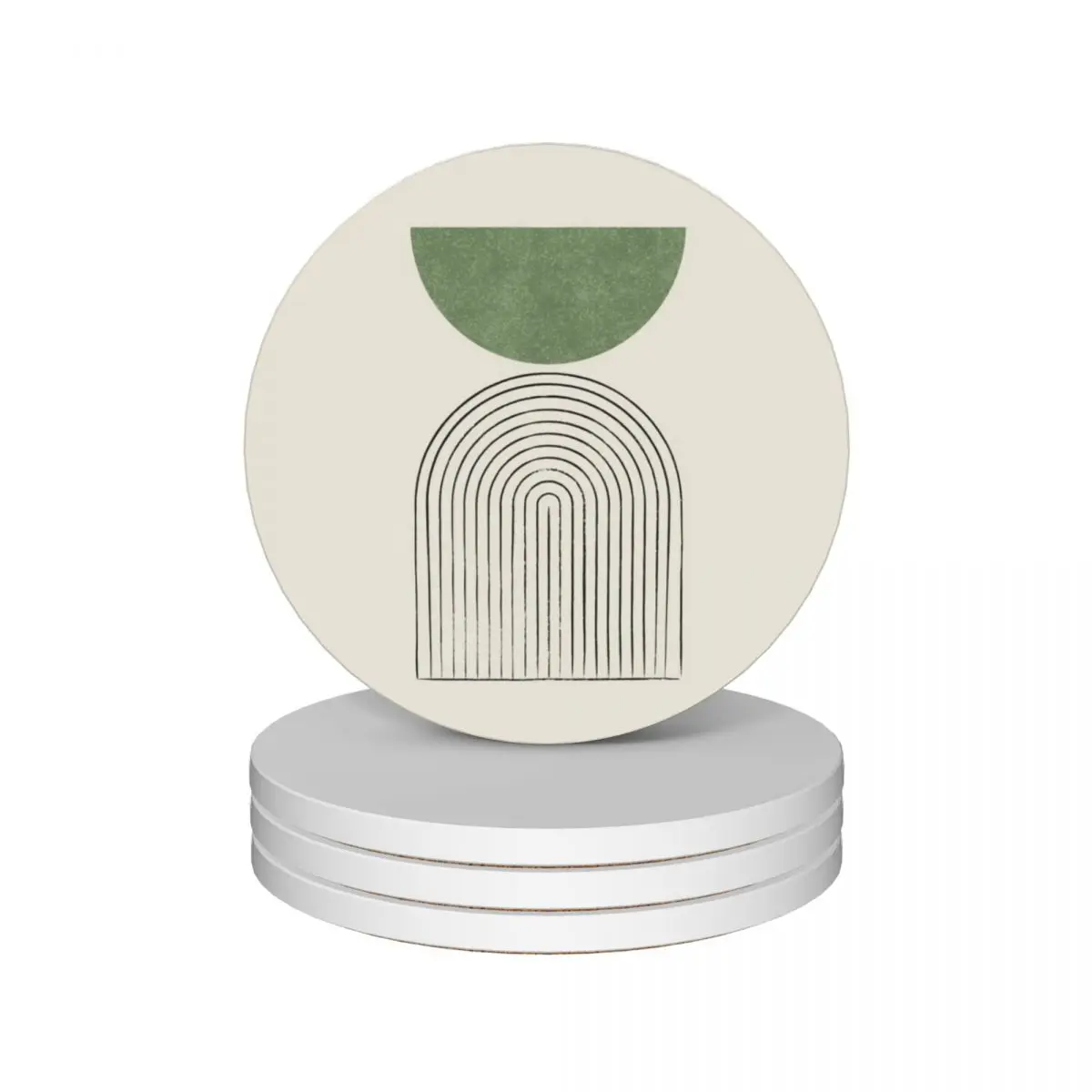 Arch Balance Green - Mid century modern Ceramic Coasters (Set of 4) cute eat table animal Coasters
Arch Balance Green - Mid century modern Ceramic Coasters (Set of 4) cute eat table animal Coasters