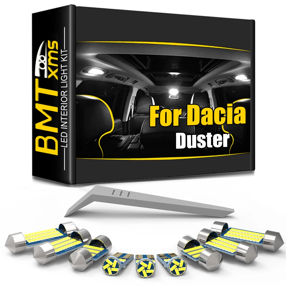 BMTxms для Dacia Duster 1 2 2010-2020, автомобильная Фотокарта, купол, светильник, номерной знак, комплект ламп, автомобильные аксессуары
BMTxms для Dacia Duster 1 2 2010-2020, автомобильная Фотокарта, купол, светильник, номерной знак, комплект ламп, автомобильные аксессуары