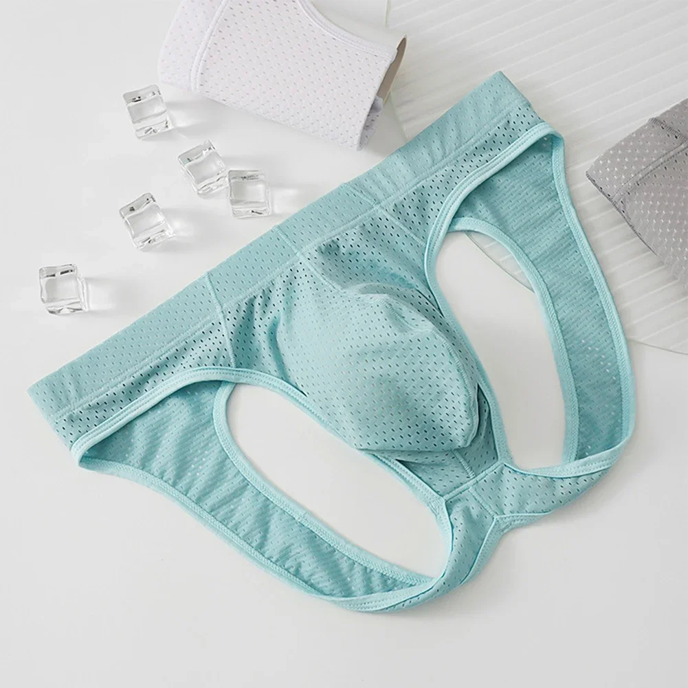 Men's Sexy Mesh Open Butt Underwear Low Waist Panties Breathable Trunks Sissy U Convex Pouch Underpants Erotic Lingerie Knickers
Men's Sexy Mesh Open Butt Underwear Low Waist Panties Breathable Trunks Sissy U Convex Pouch Underpants Erotic Lingerie Knickers