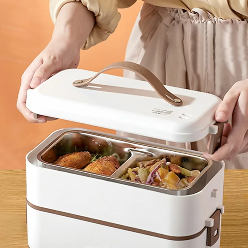 Electric Heating Lunch Box , Food Heater Container 0.8L Home Office Capacity ,0.8L PP Stainless Steel Double Layer Food Warmer
Electric Heating Lunch Box , Food Heater Container 0.8L Home Office Capacity ,0.8L PP Stainless Steel Double Layer Food Warmer