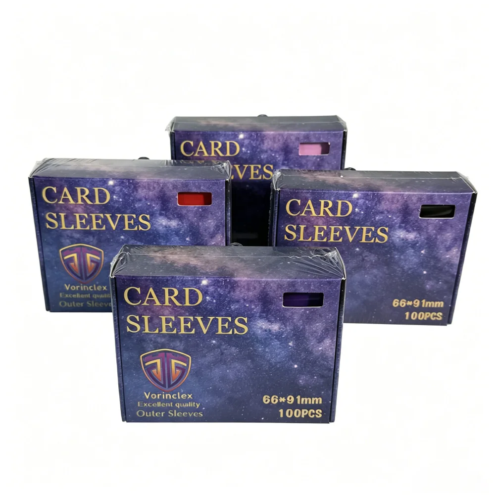 100Pcs 66x91mm Matte Solid Color Card Sleeves Standard Size TCG Protective Sleeves Durable Trading Card Covers Multiple Colors
100Pcs 66x91mm Matte Solid Color Card Sleeves Standard Size TCG Protective Sleeves Durable Trading Card Covers Multiple Colors