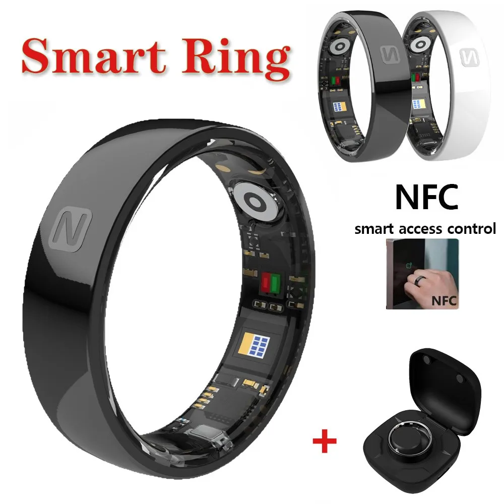 2026 New NFC Smart Ring for Huawei Xiaomi Samsung, Heart Rate Blood Pressure Multi-Sport Monitor 5ATM SmartRing Women Men
2026 New NFC Smart Ring for Huawei Xiaomi Samsung, Heart Rate Blood Pressure Multi-Sport Monitor 5ATM SmartRing Women Men