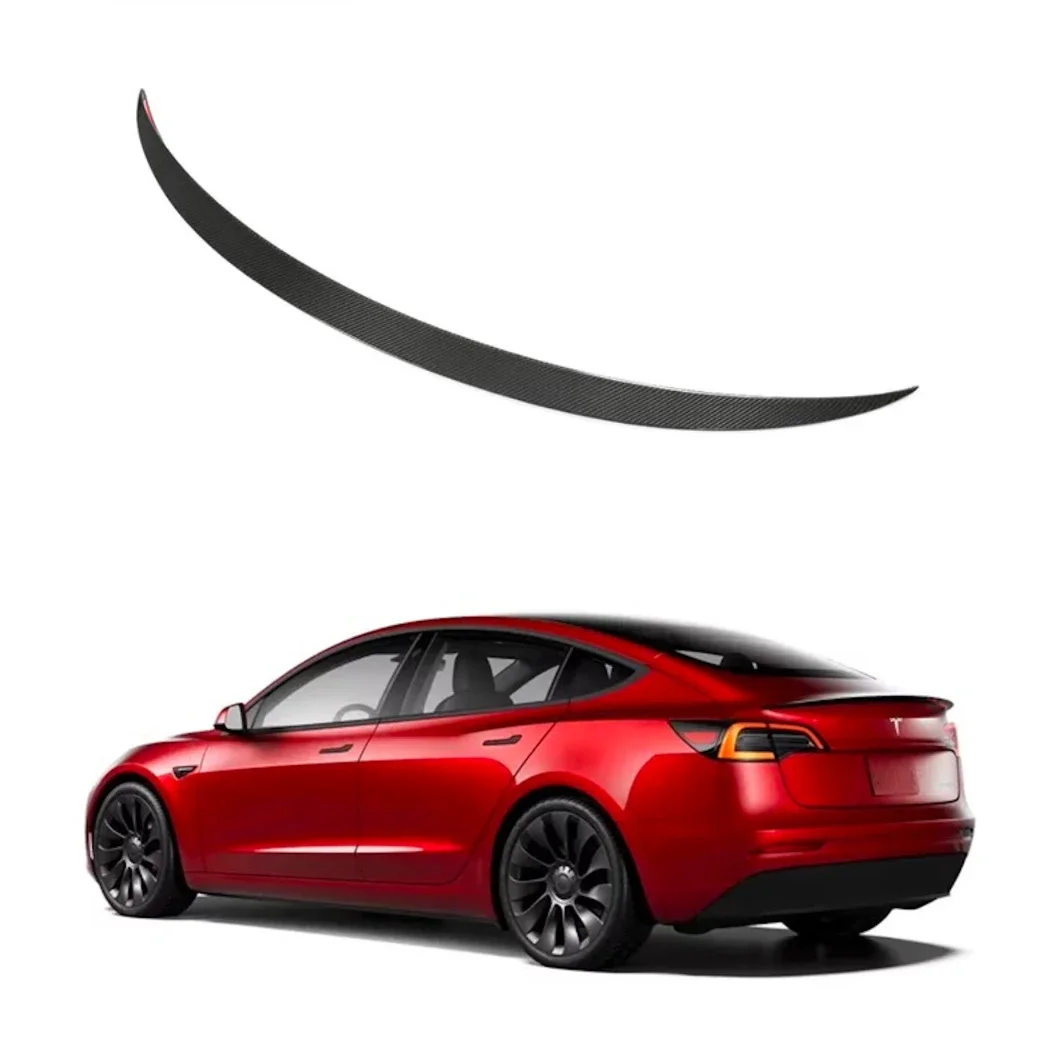 Creease Professional Car Kit Factory Outlet REAL Carbon Fiber Blade Style Rear Trunk Spoiler Wings For Model 3 2017+
Creease Professional Car Kit Factory Outlet REAL Carbon Fiber Blade Style Rear Trunk Spoiler Wings For Model 3 2017+