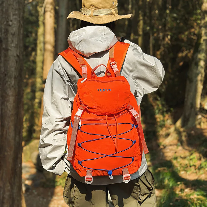 New outdoor Fashion Nylon Backpack Solid Color Lightweight Waterproof Travel Bag Large Capacity Functional Women's Backpack
New outdoor Fashion Nylon Backpack Solid Color Lightweight Waterproof Travel Bag Large Capacity Functional Women's Backpack