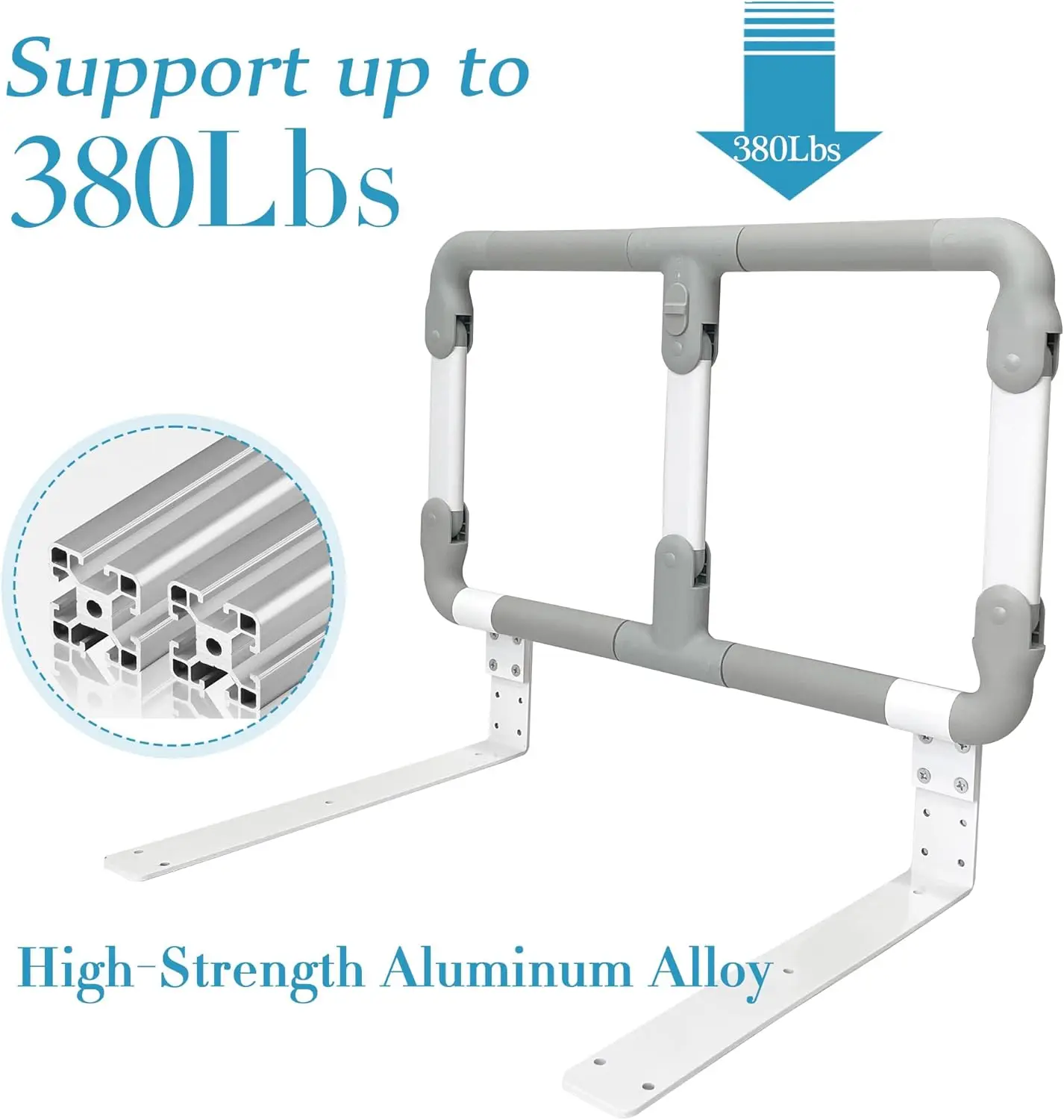 Folding Bed Rails For Elderly Seniors, Bed Assist Rail With Adjustable Heights For Easily Getting In Or Out Of Bed, Bed Rail
Folding Bed Rails For Elderly Seniors, Bed Assist Rail With Adjustable Heights For Easily Getting In Or Out Of Bed, Bed Rail