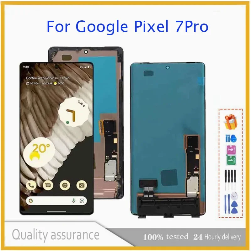 6.7''Super AMOLED For Google Pixel 7 Pro Lcd Display Digital Touch Screens Replacement 7Pro GP4BC GE2AE Screen
6.7''Super AMOLED For Google Pixel 7 Pro Lcd Display Digital Touch Screens Replacement 7Pro GP4BC GE2AE Screen
