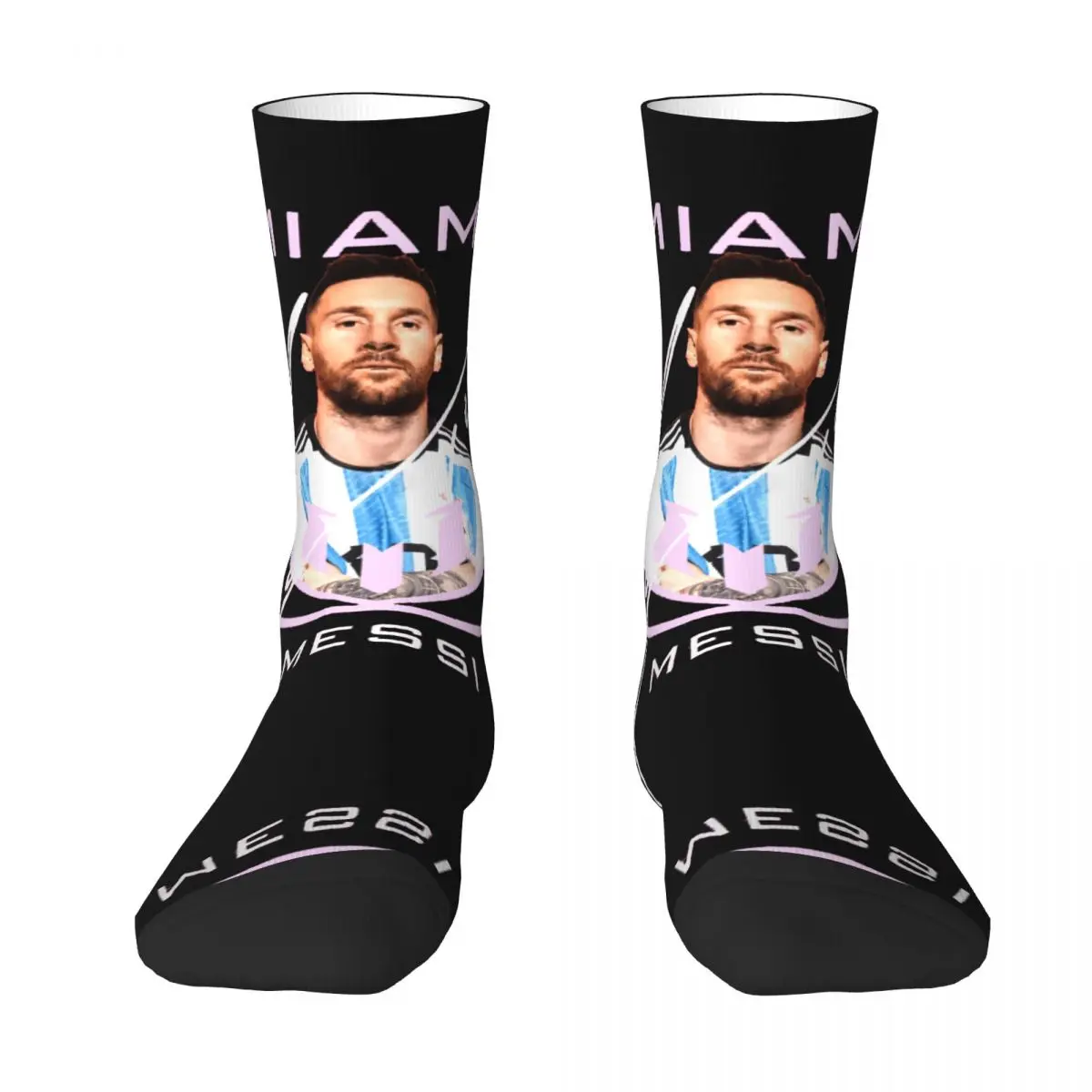 CELEBRATION Lionel And Andrᄅs And Messi And Argentina No.10 GOAT Caricature 78 Funny Humor Graphic Compression Socks
CELEBRATION Lionel And Andrᄅs And Messi And Argentina No.10 GOAT Caricature 78 Funny Humor Graphic Compression Socks