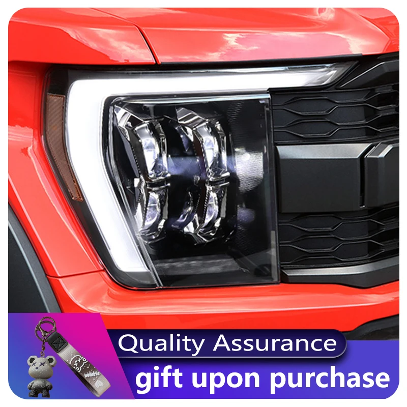 2 PCS Lights For Ford Raptor F150 F-150 2021-2023 Front Lamp Modified DRL Headlight LED Projector Lens Tool Car Part Accessories
2 PCS Lights For Ford Raptor F150 F-150 2021-2023 Front Lamp Modified DRL Headlight LED Projector Lens Tool Car Part Accessories
