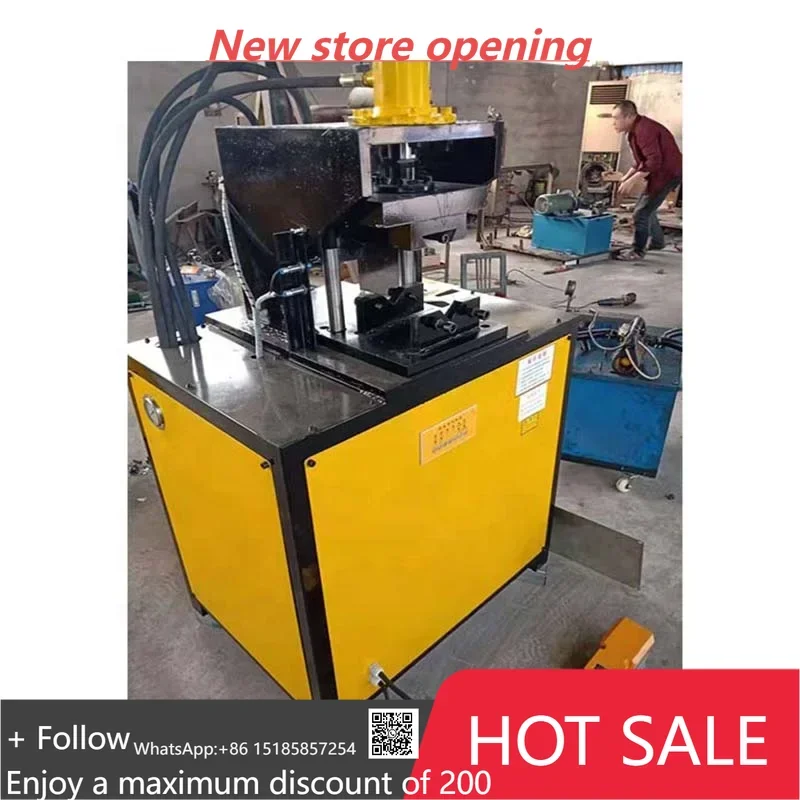 High speed pipe processing machinery 90 degree 45 degree angle cutter hydraulic square tube punching machine
High speed pipe processing machinery 90 degree 45 degree angle cutter hydraulic square tube punching machine
