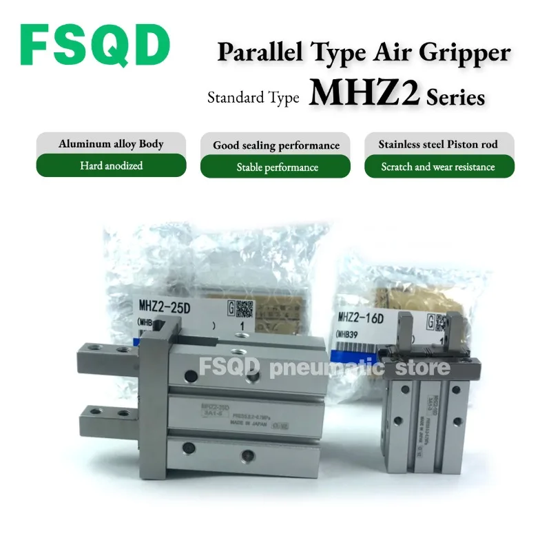 MHZ2 MHZA2 MHZAJ2-6D 6D1 6D2 6D3 6S 6C 10 16 20 25 32 40 D/S/C/D1/D2/D3 Parallel Type Air Gripper MHZ Series
MHZ2 MHZA2 MHZAJ2-6D 6D1 6D2 6D3 6S 6C 10 16 20 25 32 40 D/S/C/D1/D2/D3 Parallel Type Air Gripper MHZ Series