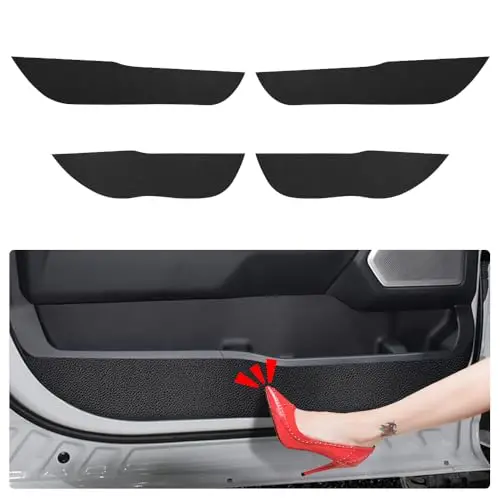 4-Piece Black Car Interior Door Kick Protector Pads For Ford F-150 2021-2024 – Anti-Scratch, Anti-Dirt, Collision Guard
4-Piece Black Car Interior Door Kick Protector Pads For Ford F-150 2021-2024 – Anti-Scratch, Anti-Dirt, Collision Guard