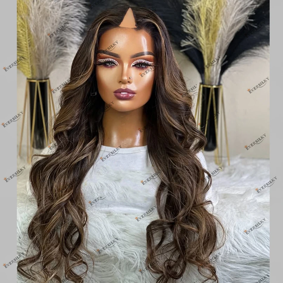U/V Shape Opening 1x4 Size Balayage Human Hair Wigs Easy Wear Fully Machine Made Glueless Remy Malaysia Hair U Part Wigs 4 Women
U/V Shape Opening 1x4 Size Balayage Human Hair Wigs Easy Wear Fully Machine Made Glueless Remy Malaysia Hair U Part Wigs 4 Women