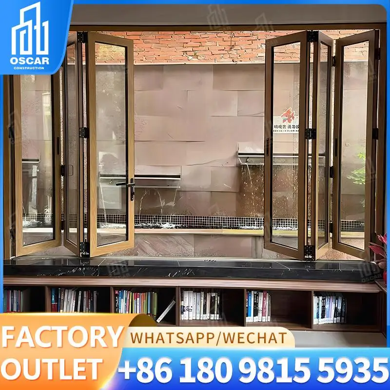 Customizable EuropeanStyle DoubleFolding Door for Office Spaces Factory Direct Bifold Door
Customizable EuropeanStyle DoubleFolding Door for Office Spaces Factory Direct Bifold Door