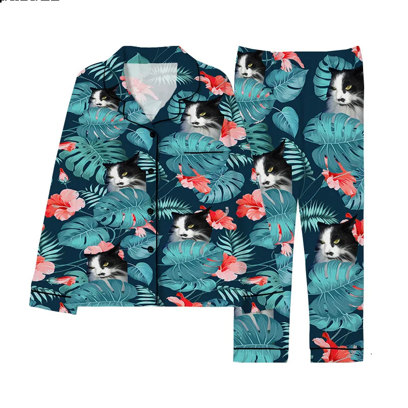 Unisex Ice Silk Pajama Set Cute Dog Pattern Custom Puppy 3D Printed Casual Homewear
Unisex Ice Silk Pajama Set Cute Dog Pattern Custom Puppy 3D Printed Casual Homewear