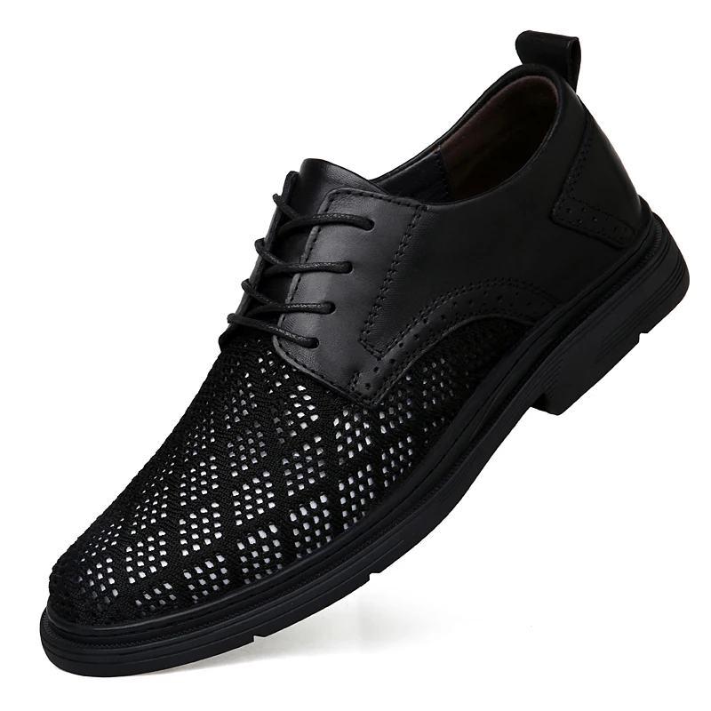 Summer New Black Breathable Mesh Casual Shoes Outdoor Lace Up Sneakers Thin Soft Sole Shoes Comfortable Adult Walking Shoes37-47
Summer New Black Breathable Mesh Casual Shoes Outdoor Lace Up Sneakers Thin Soft Sole Shoes Comfortable Adult Walking Shoes37-47