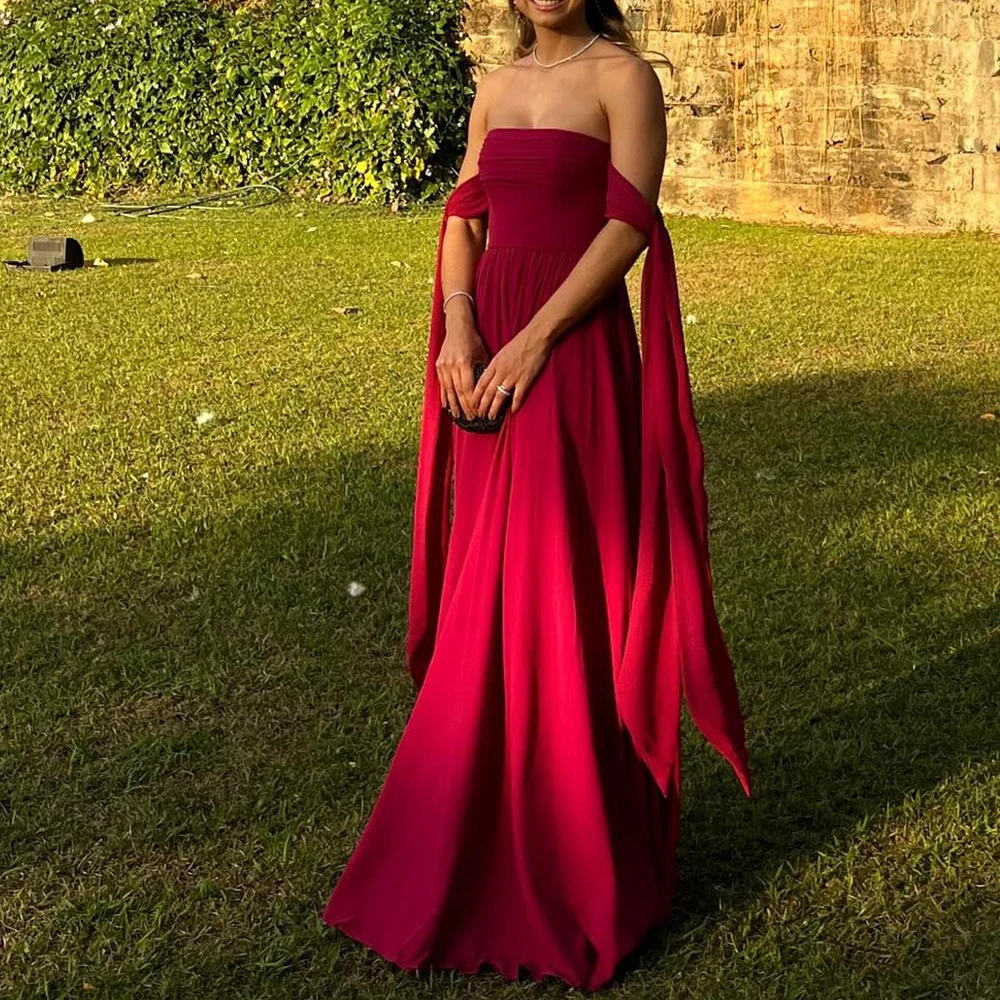 Classic Jersey Sweep Train Pleats Sleeveless Evening Dresses Straight Floor Length Strapless Custom Size Party Prom Gowns Dubai
Classic Jersey Sweep Train Pleats Sleeveless Evening Dresses Straight Floor Length Strapless Custom Size Party Prom Gowns Dubai