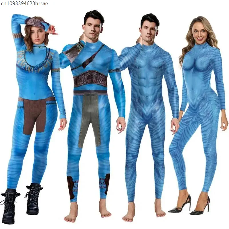 Cosplay Costume Netini Adult Jumpsuit Avatar Cosplay Bodysuit Carnival Party The Way of Water Blue Novelty Outfit Unisex Clothes
Cosplay Costume Netini Adult Jumpsuit Avatar Cosplay Bodysuit Carnival Party The Way of Water Blue Novelty Outfit Unisex Clothes