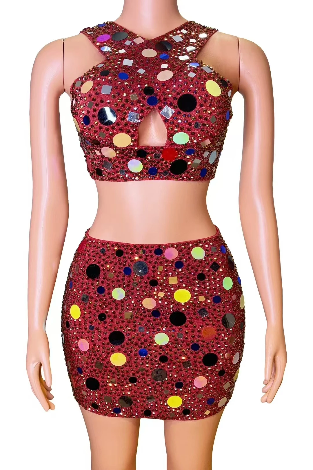 Red Wine Bar DJ Niahtclub Female Singer SexyGlitter Sequins Full Diamonds Dance Team DS PartyCrystal Natural Beach Painted A742
Red Wine Bar DJ Niahtclub Female Singer SexyGlitter Sequins Full Diamonds Dance Team DS PartyCrystal Natural Beach Painted A742