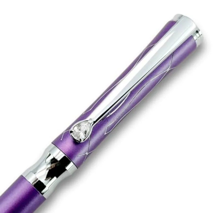 Elegant Crystal Executive Metal Ballpoint Pen with German-made Refills Luxury High end Writing Instruments for Women
Elegant Crystal Executive Metal Ballpoint Pen with German-made Refills Luxury High end Writing Instruments for Women